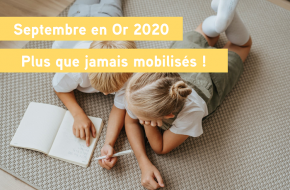 illustration de septembre en or 2020